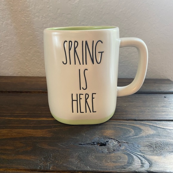 Rae Dunn  “Spring Is Here” Green - Picture 1 of 4